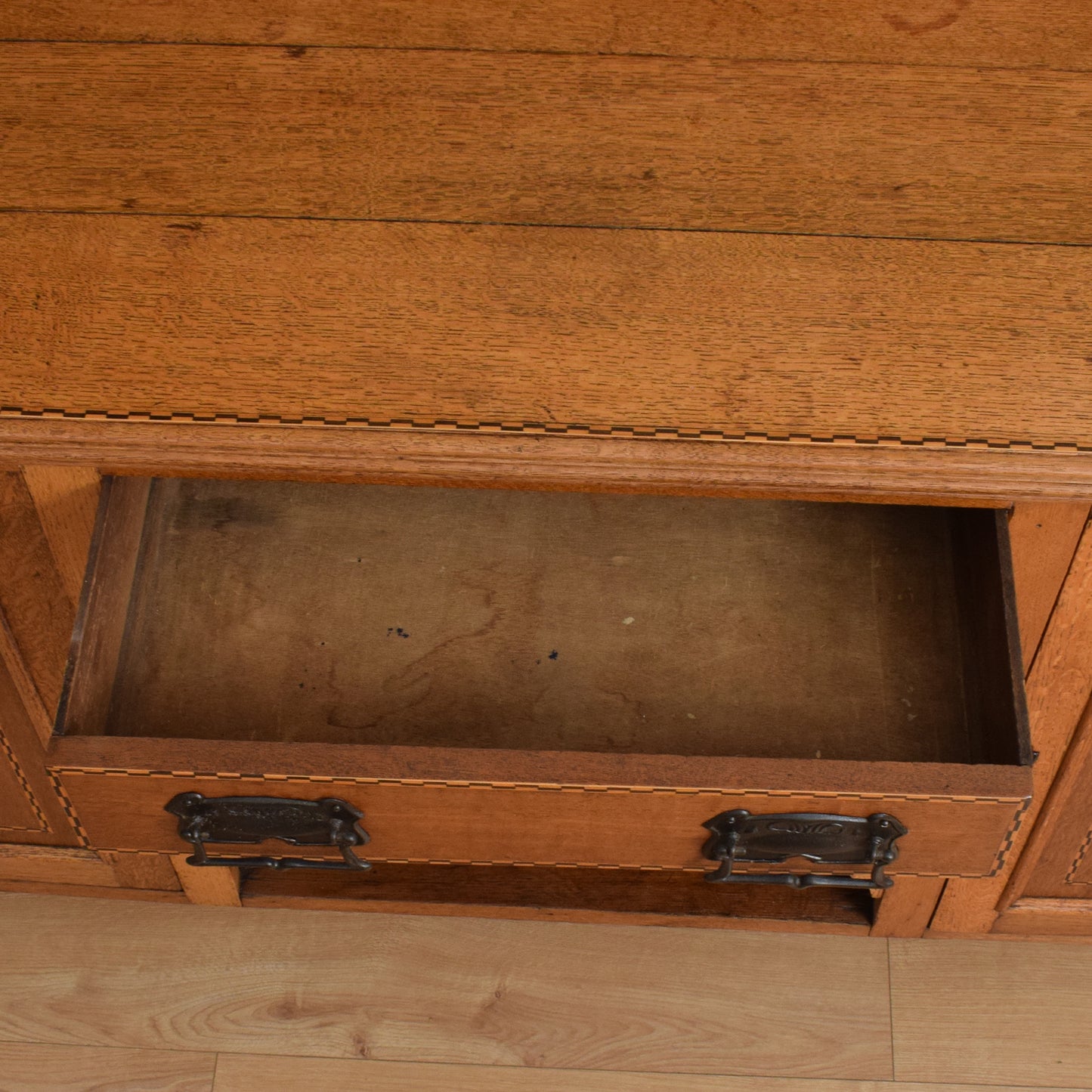 Arts and Crafts Mirrored Sideboard