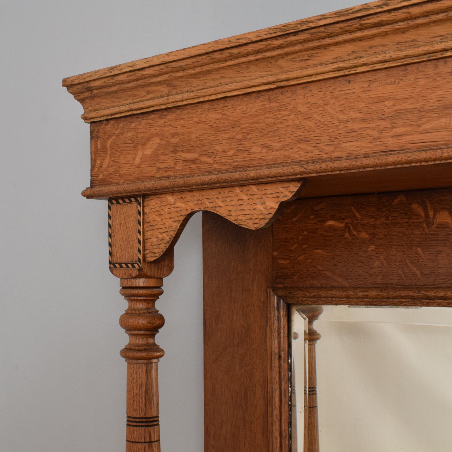 Arts and Crafts Mirrored Sideboard