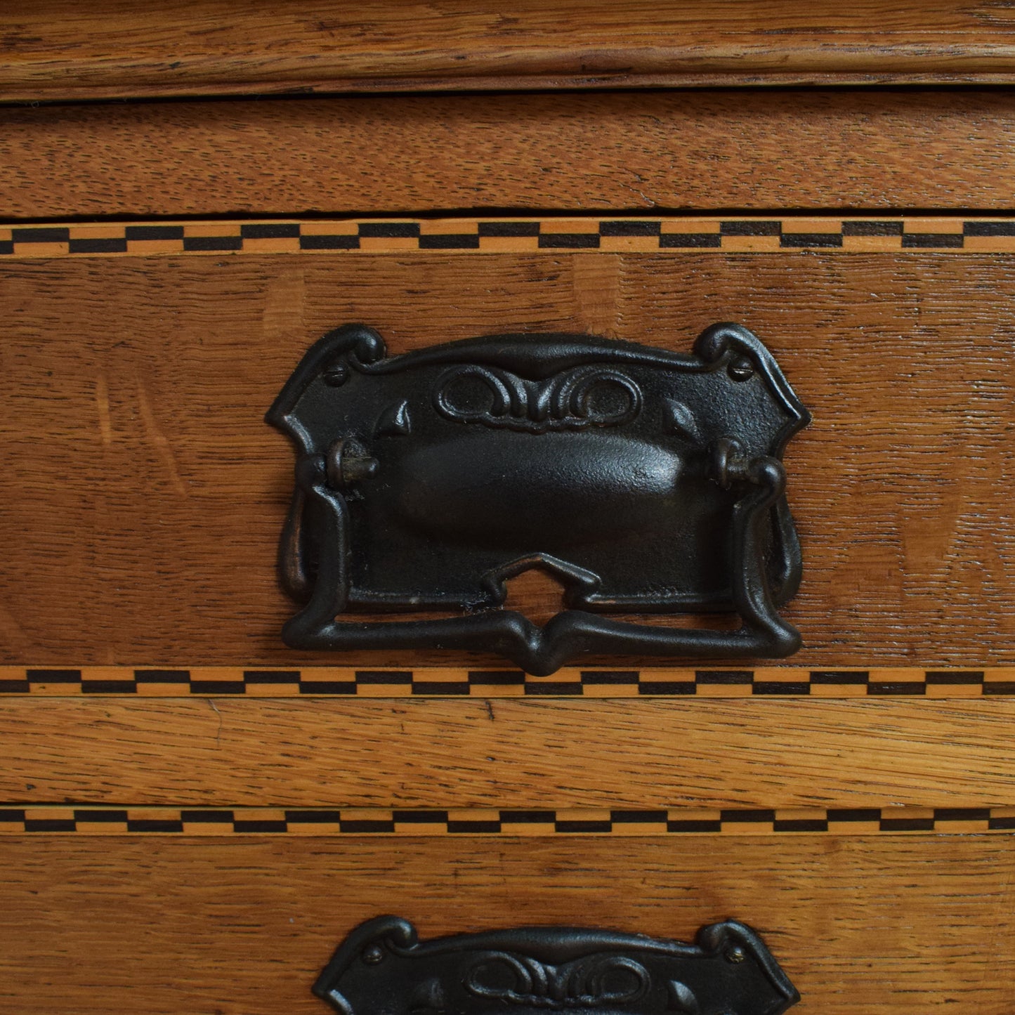 Arts and Crafts Mirrored Sideboard