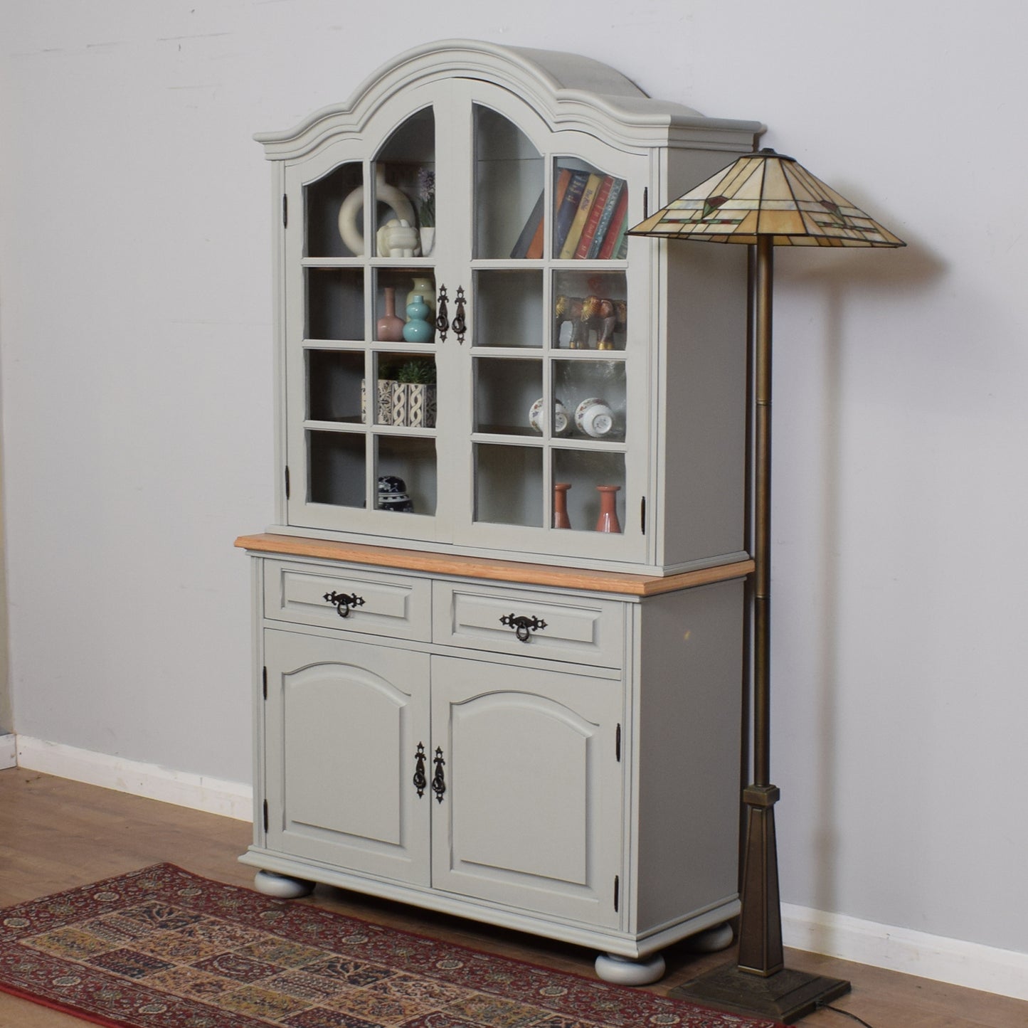 Painted Display Dresser
