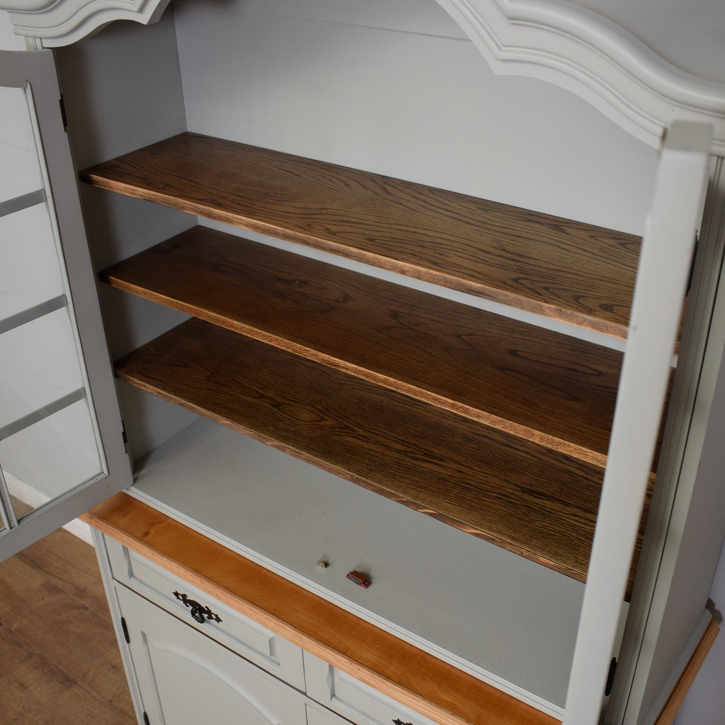 Painted Display Dresser