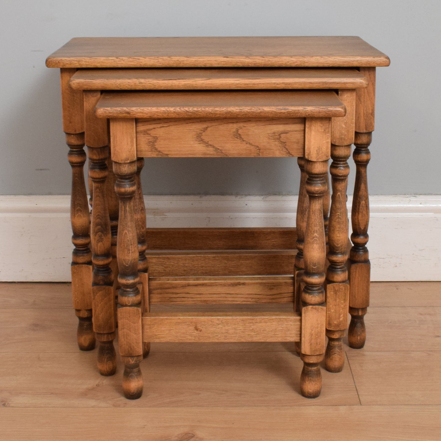Classic Oak Nest of Tables