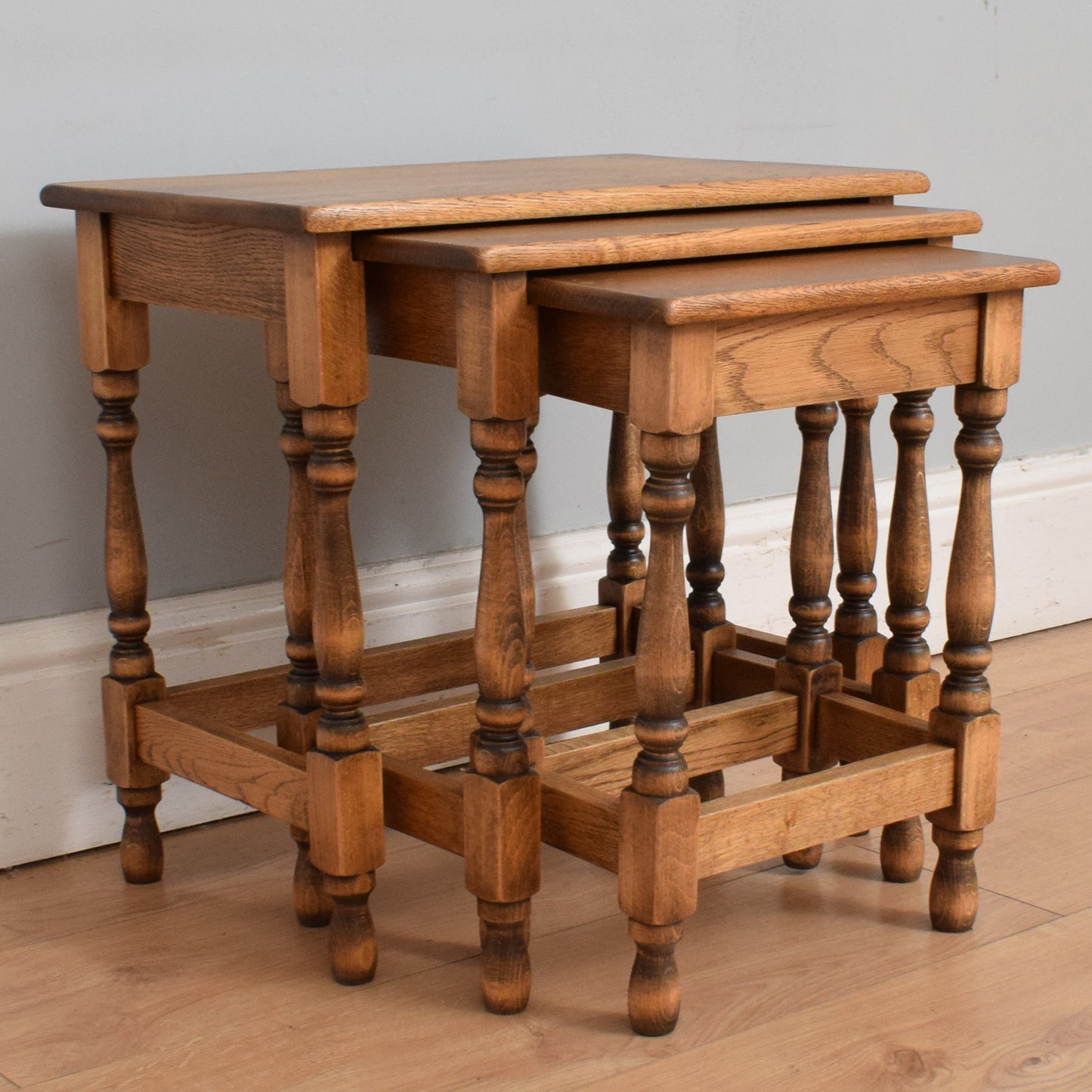 Classic Oak Nest of Tables