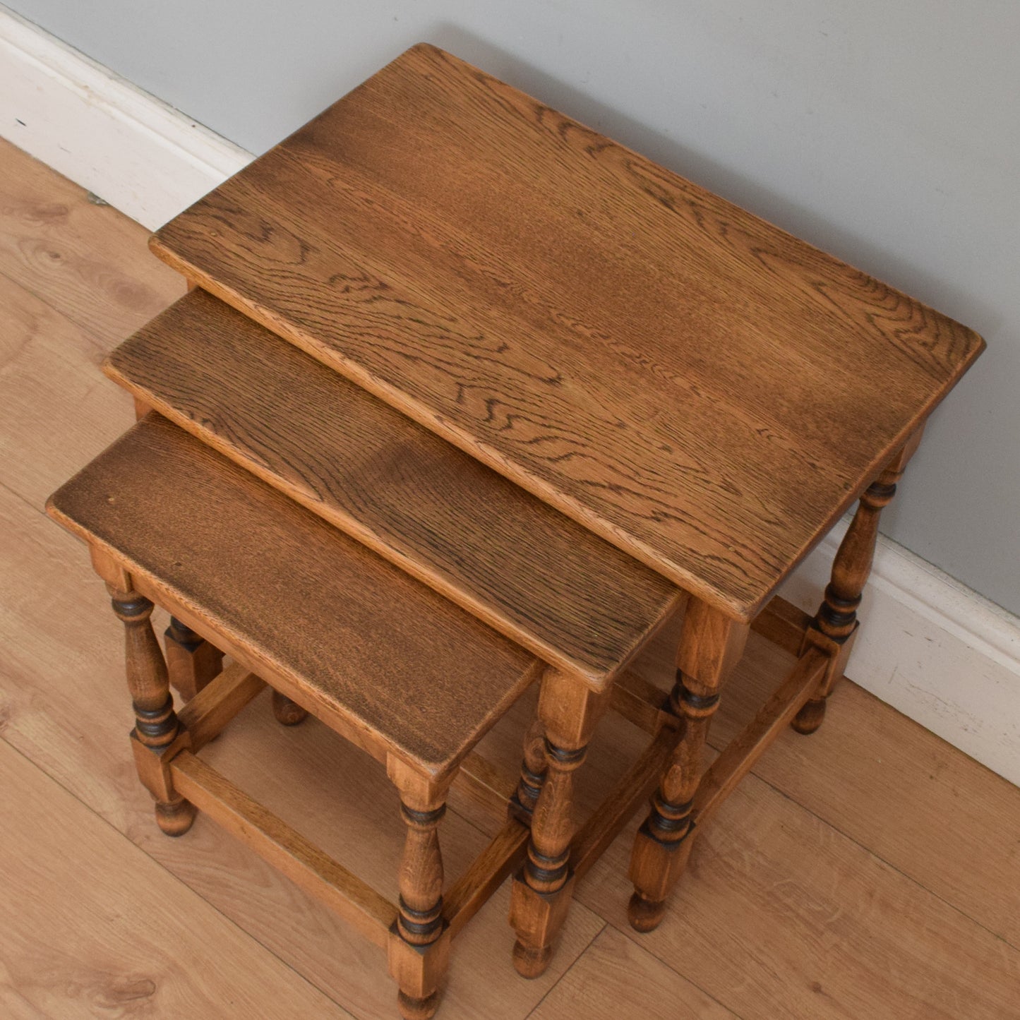 Classic Oak Nest of Tables