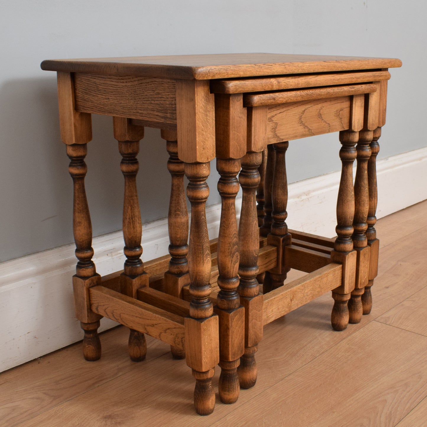 Classic Oak Nest of Tables