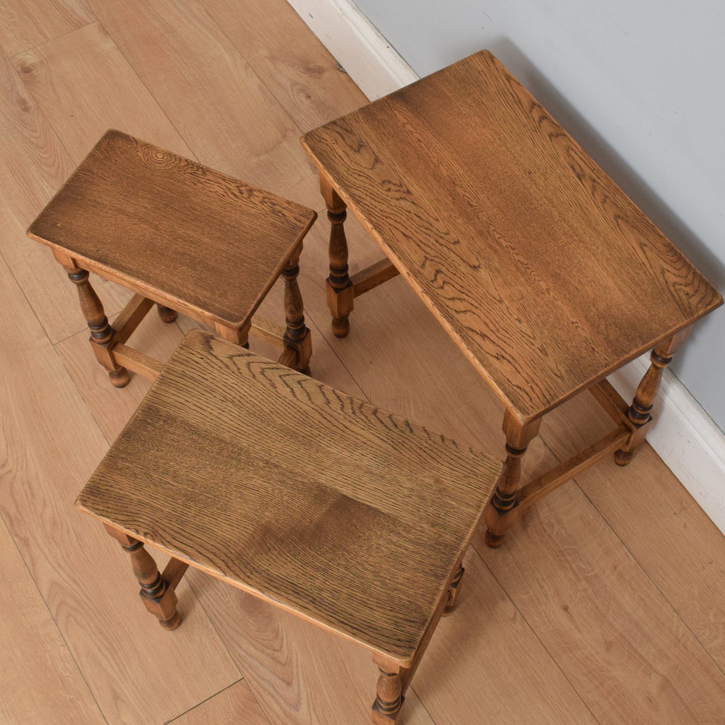 Classic Oak Nest of Tables