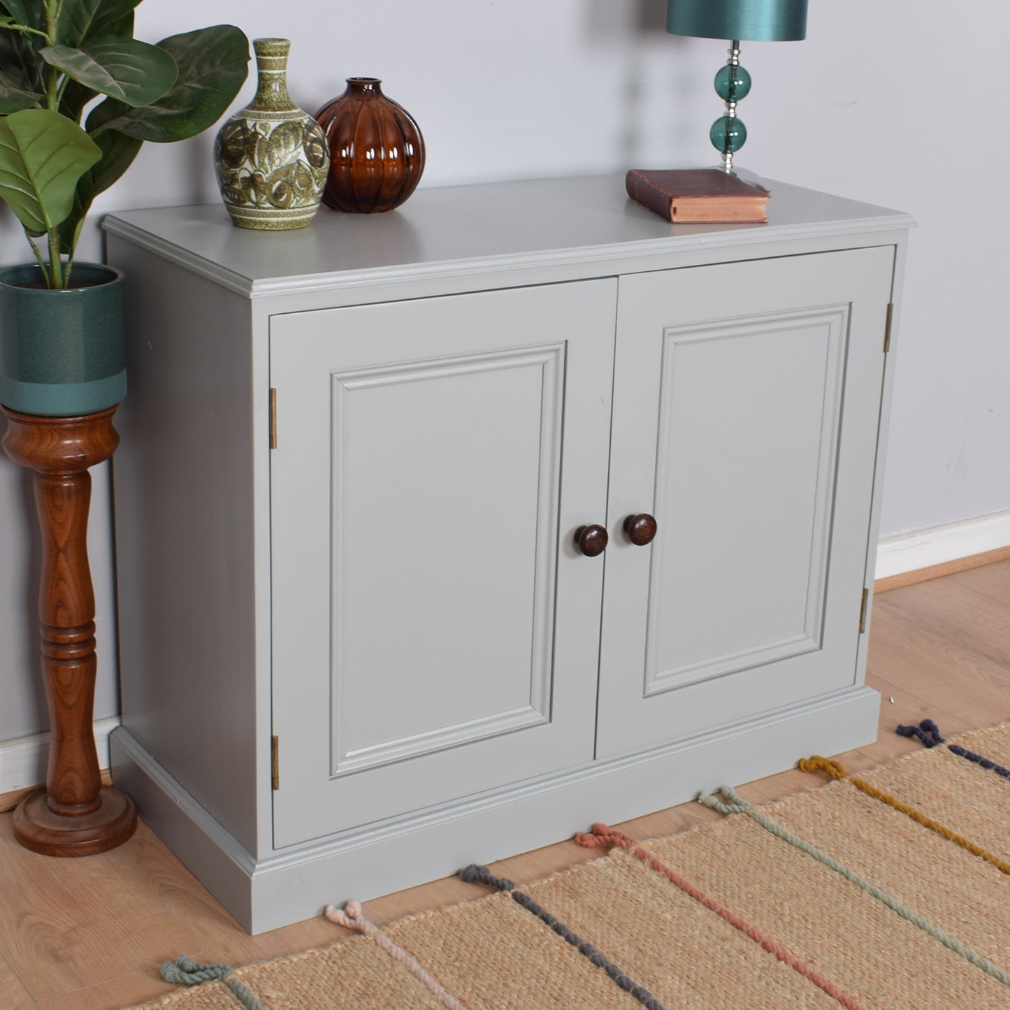 Painted Two-door Cupboard