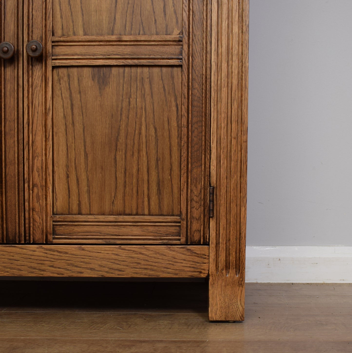 Vintage Oak Drinks Cabinet