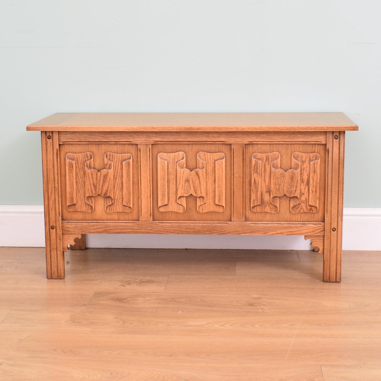 Restored Oak Blanket Box