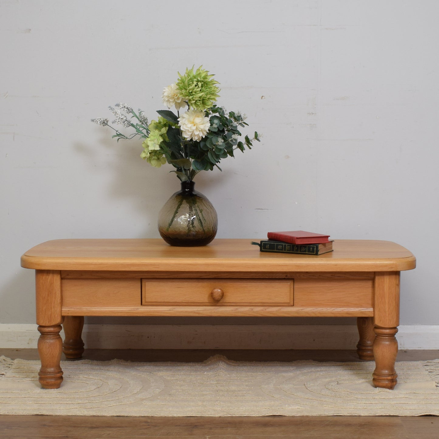 Solid Oak Coffee Table