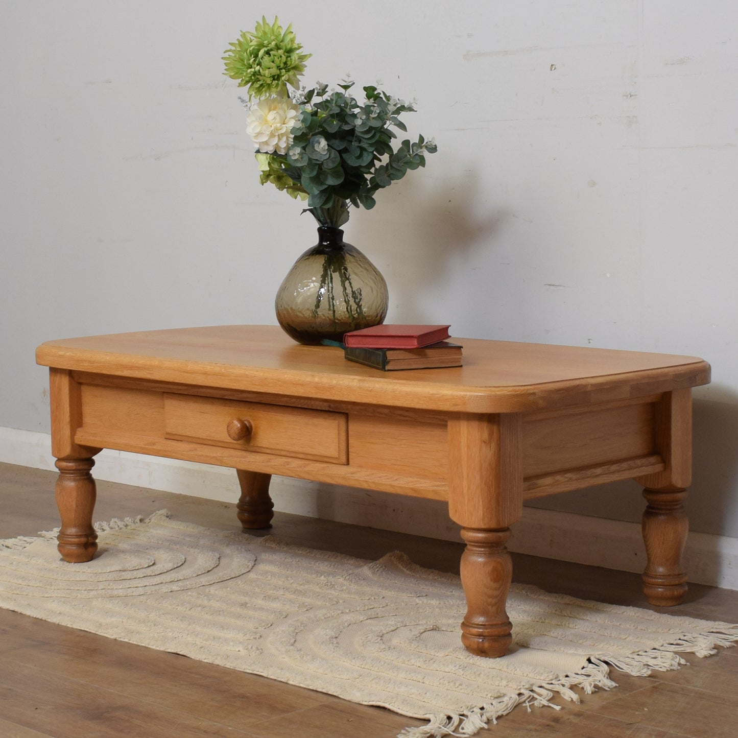Solid Oak Coffee Table