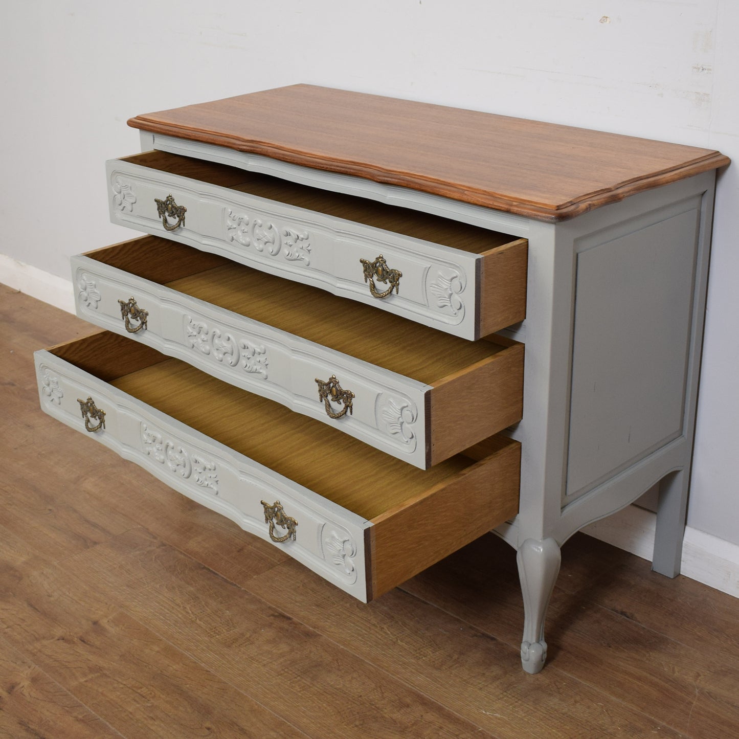 Painted French Chest Of Draws