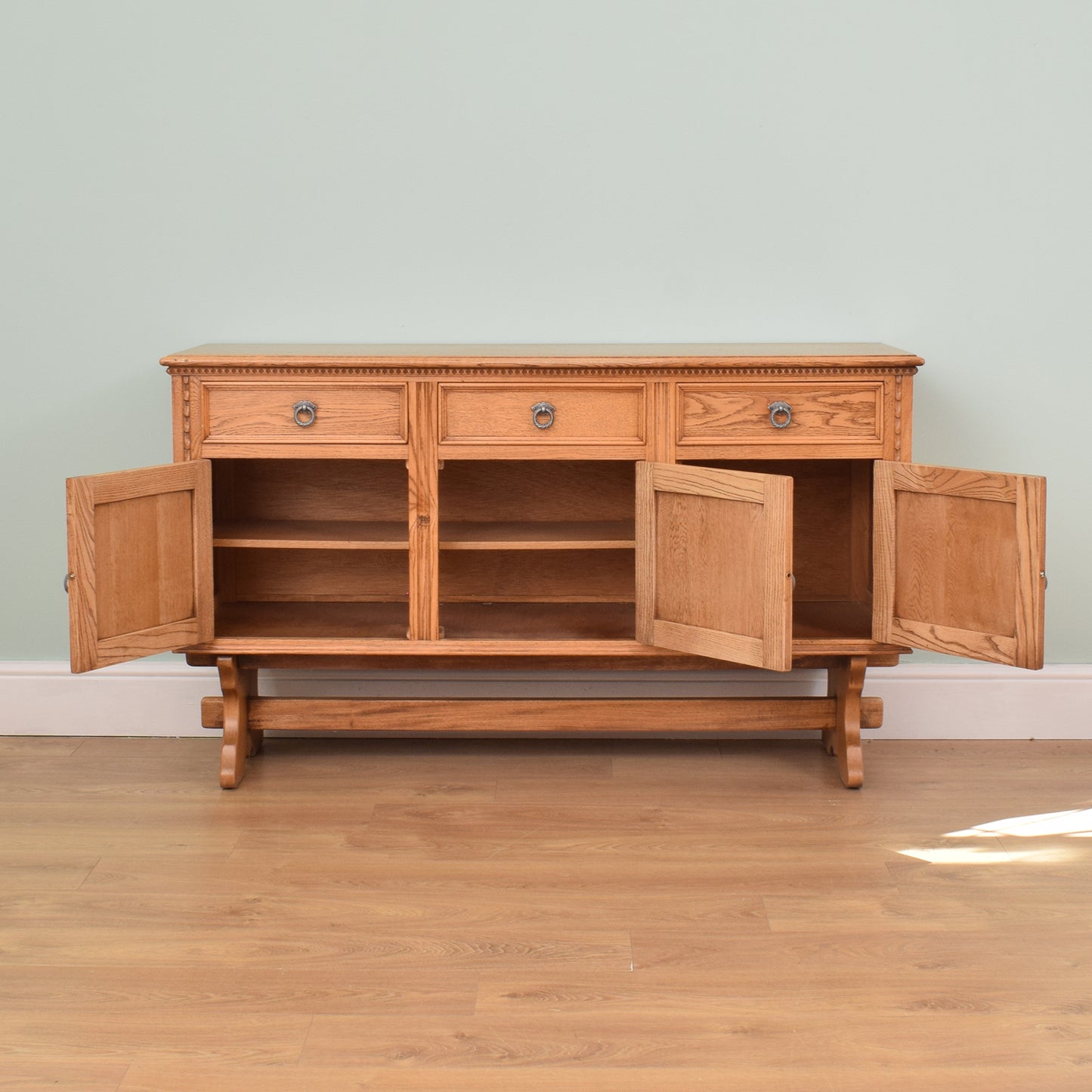 Jaycee Carved Oak Sideboard