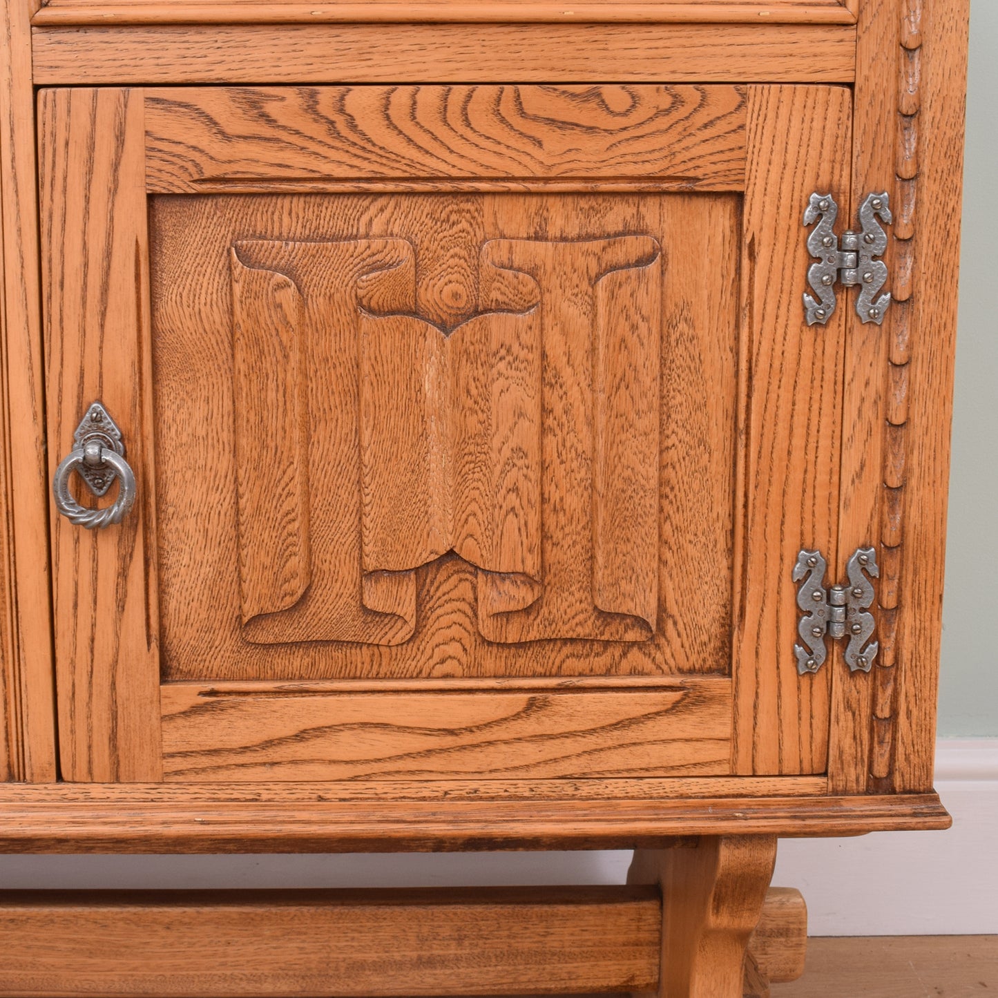 Jaycee Carved Oak Sideboard