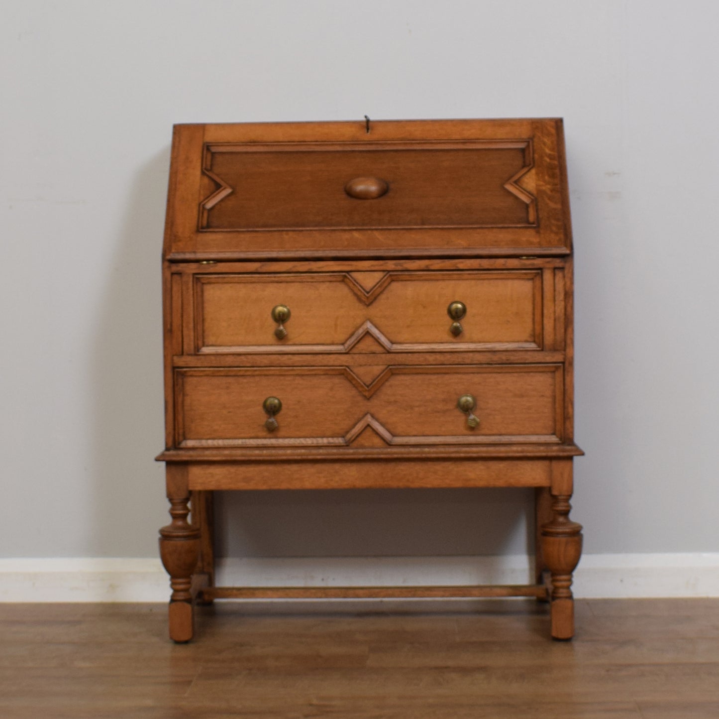 Vintage Oak Bureau