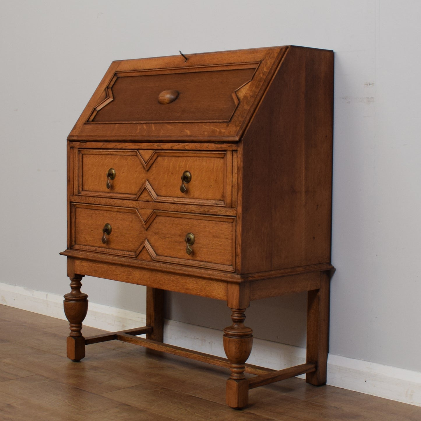 Vintage Oak Bureau