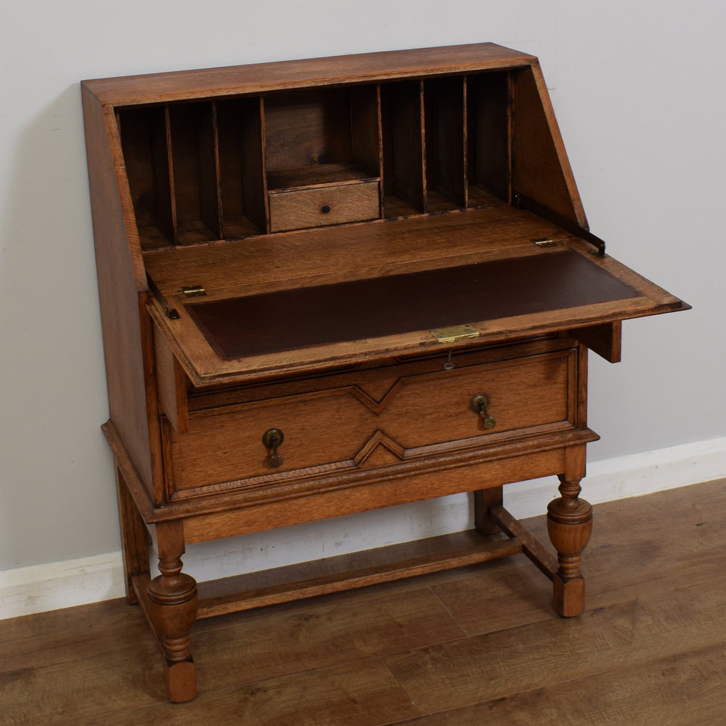 Vintage Oak Bureau