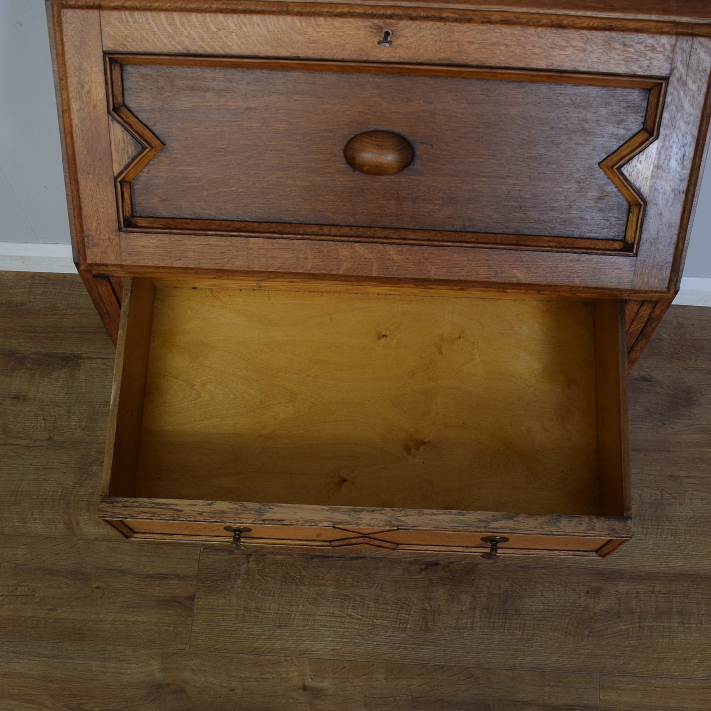 Vintage Oak Bureau