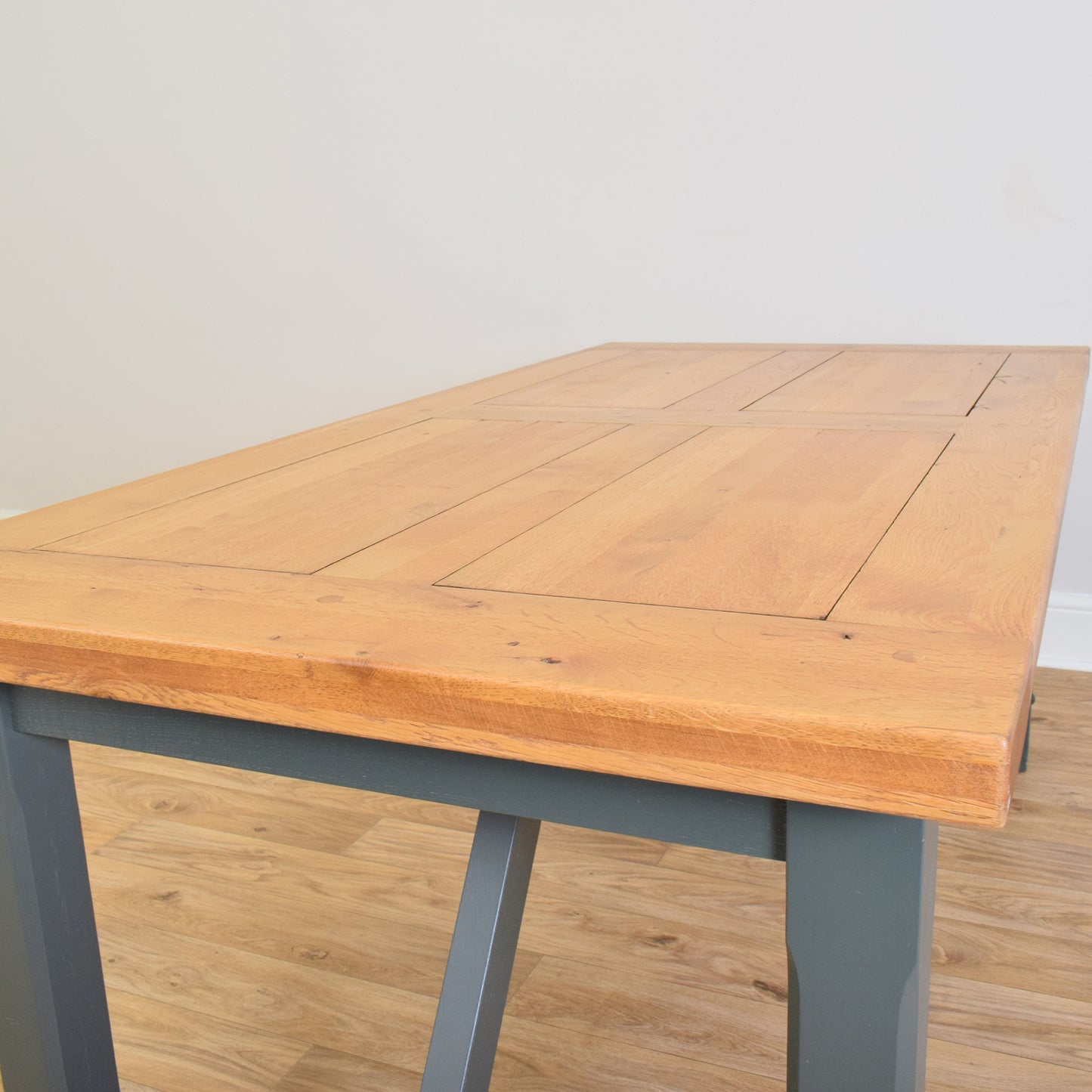 Painted Table and Six Chairs