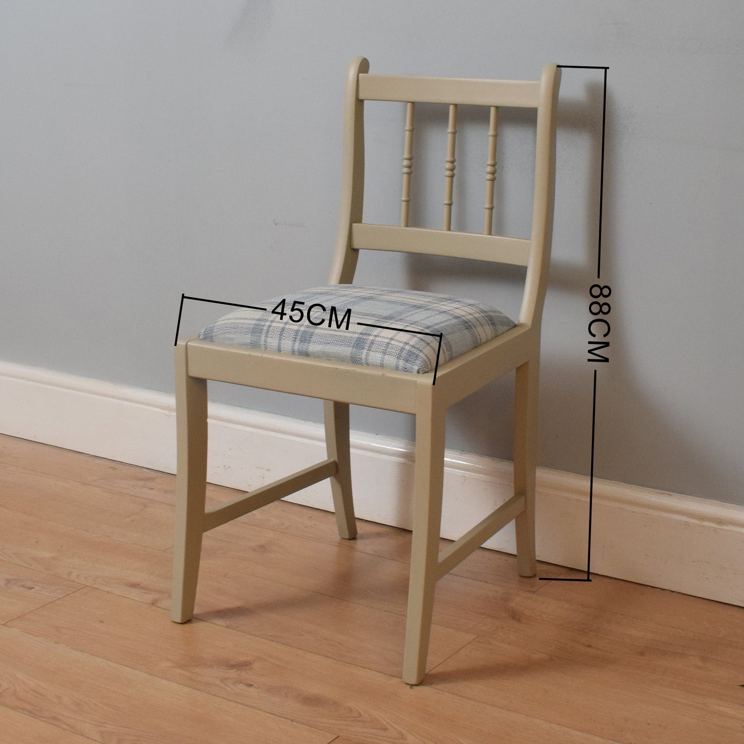 Painted Table and Four Chairs