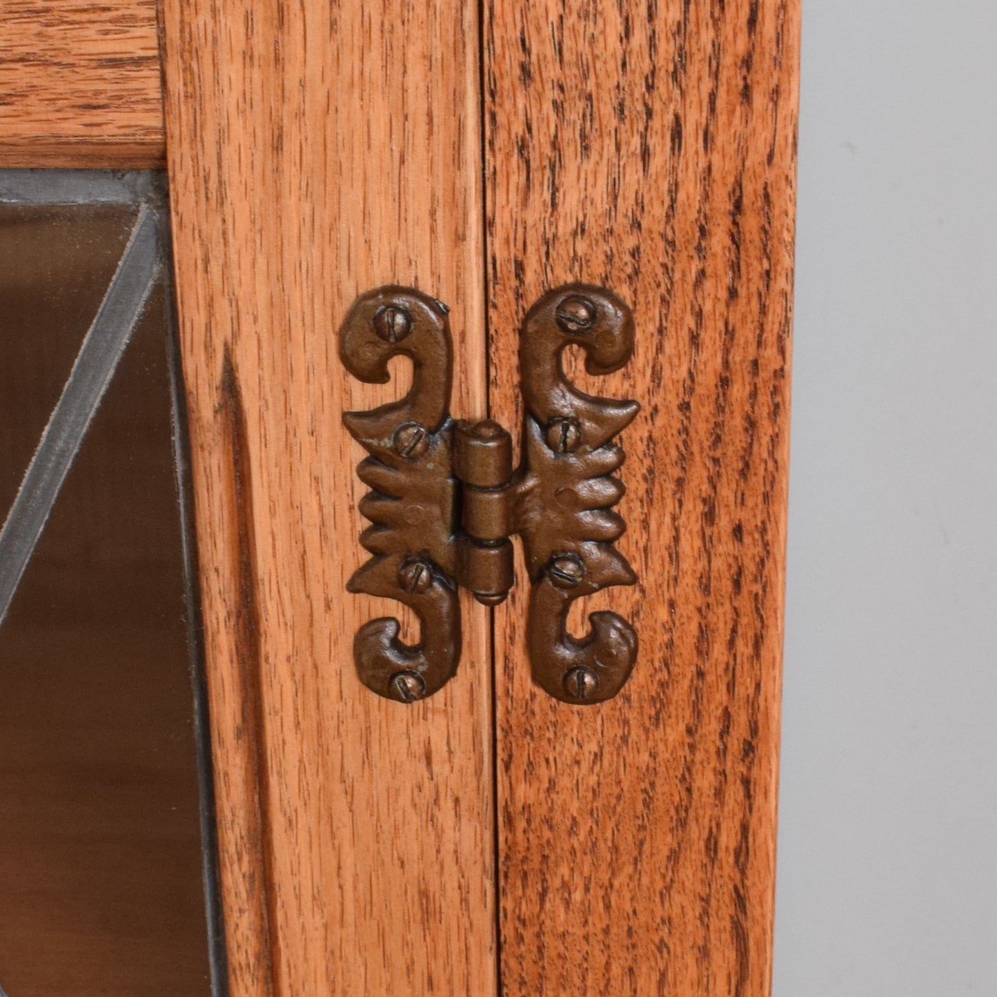 Old Charm Glazed Bookcase