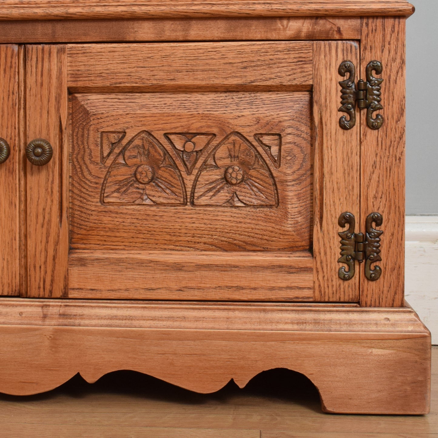 Old Charm Glazed Bookcase
