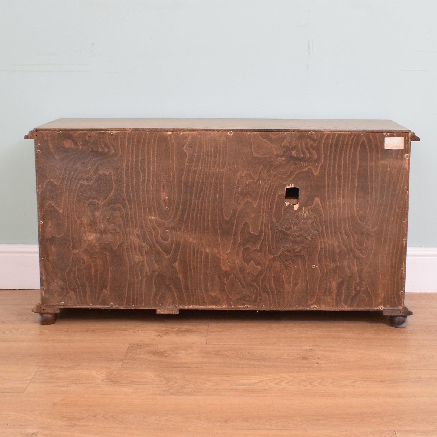 Restored Oak TV Cabinet