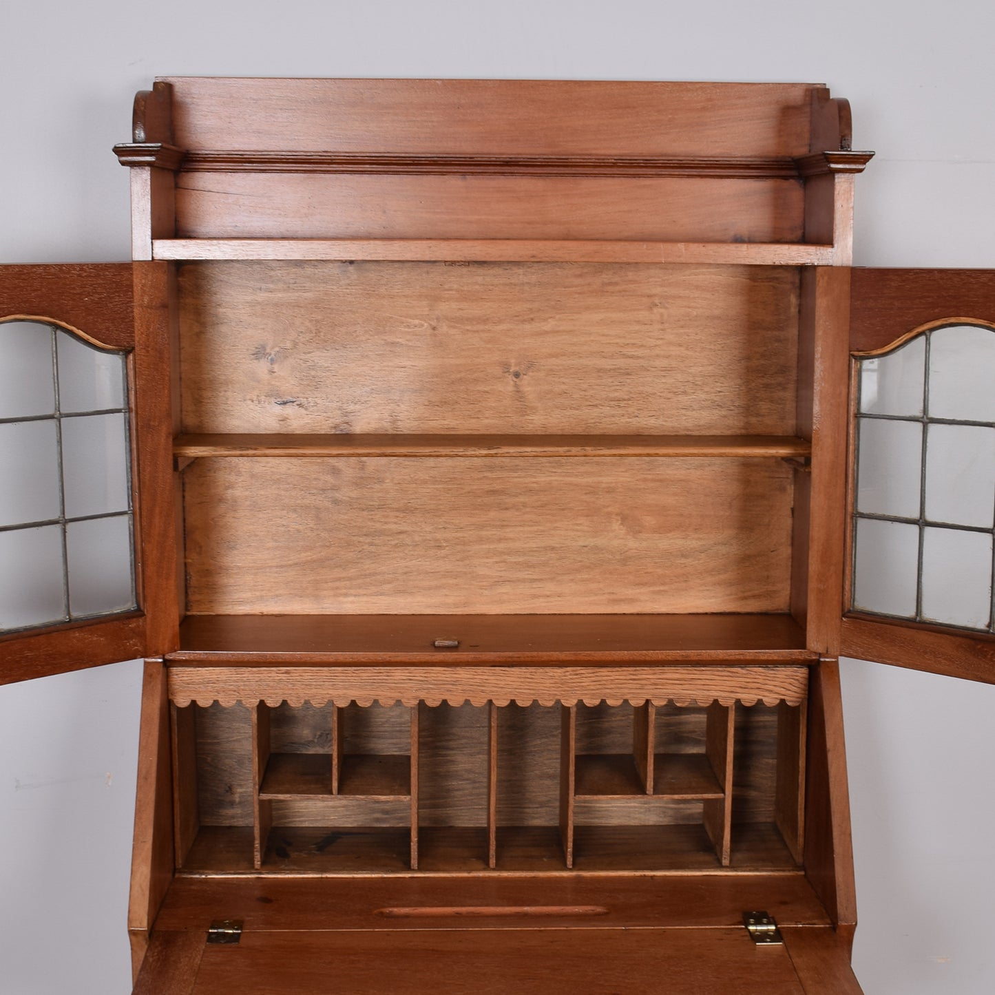 Oak Students Bureau Bookcase
