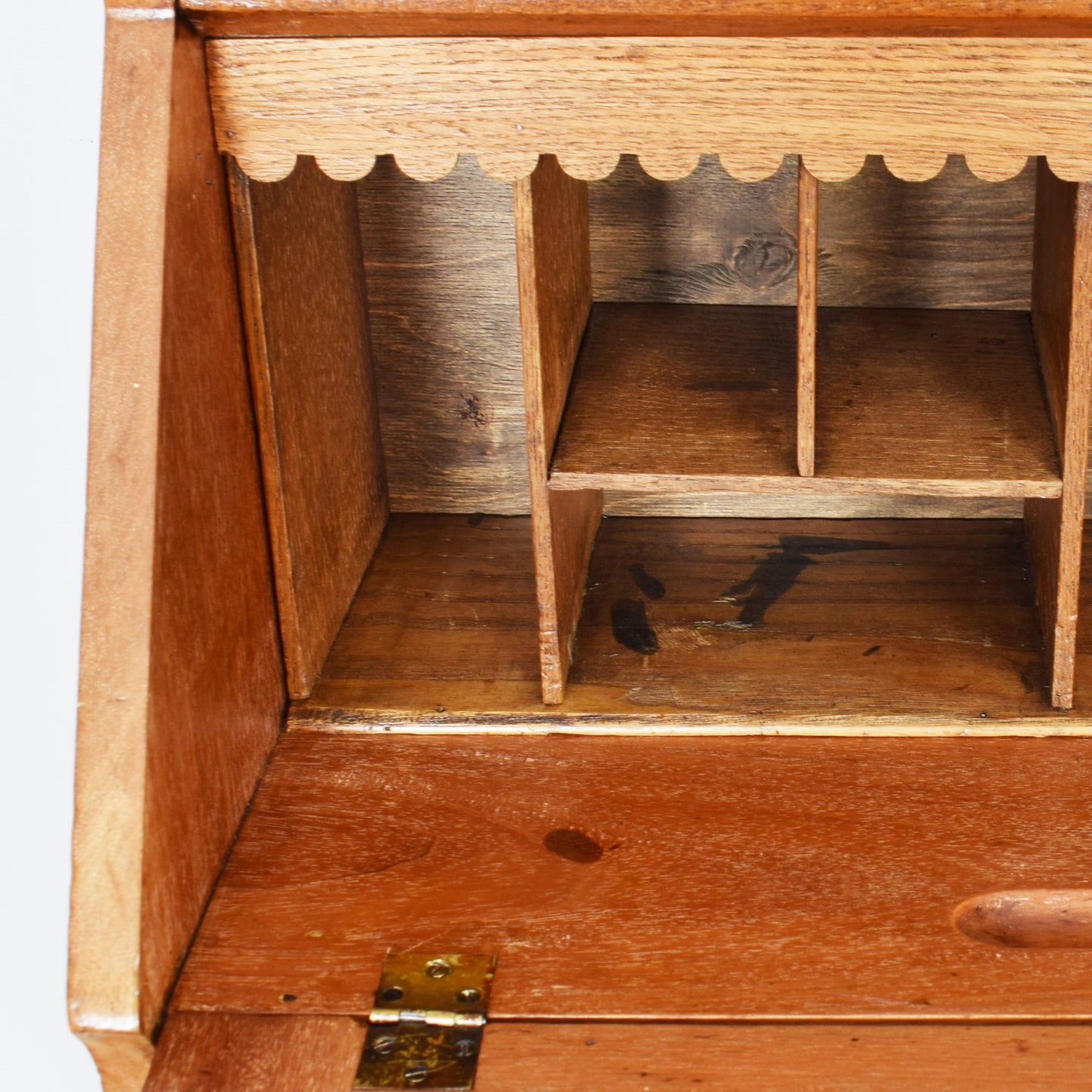 Oak Students Bureau Bookcase