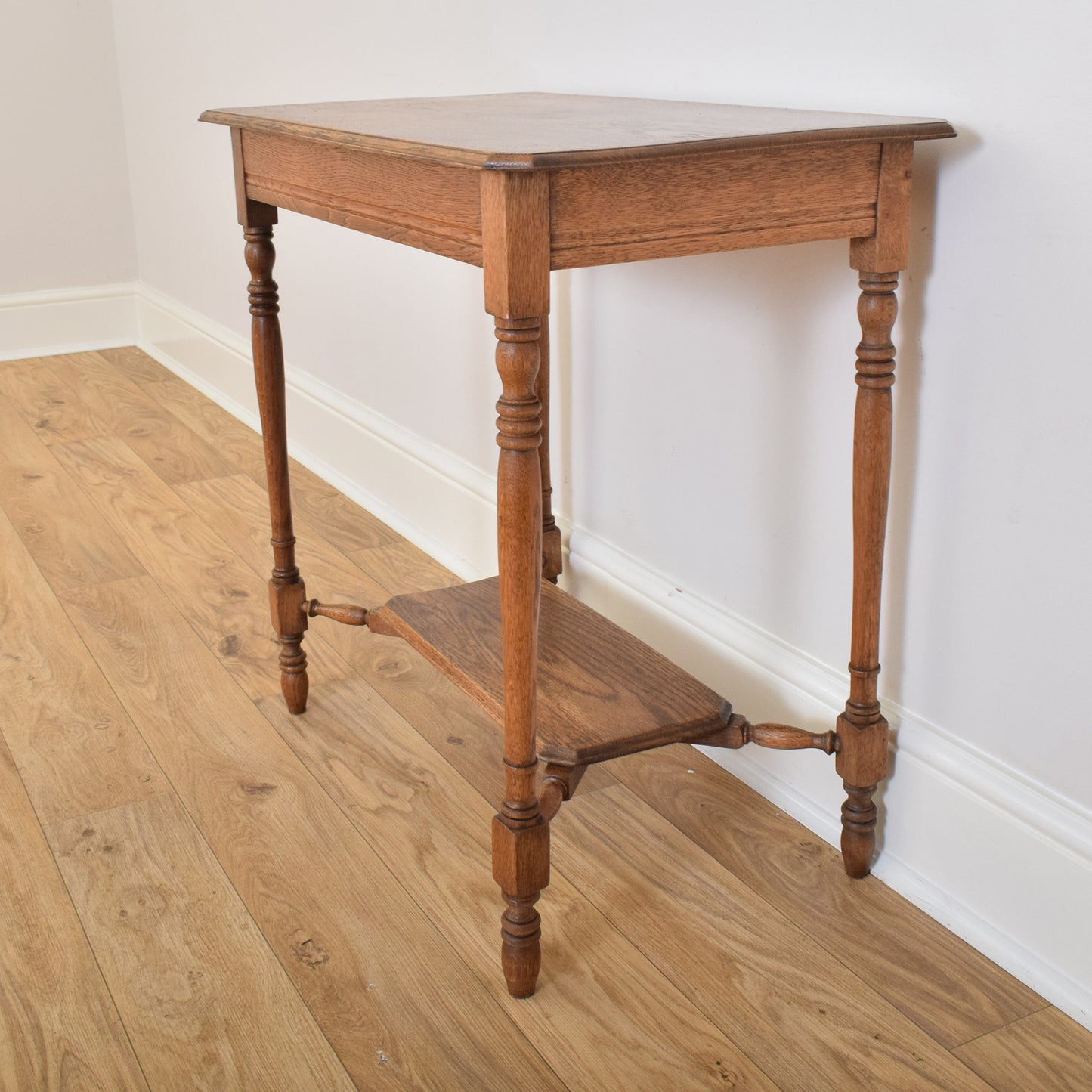 Restored Oak Side Table