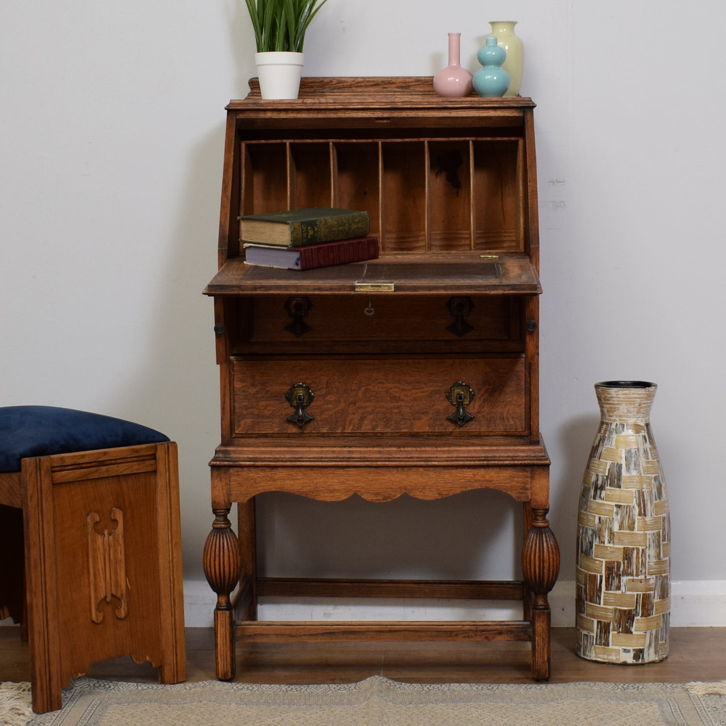 Restored Oak Bureau