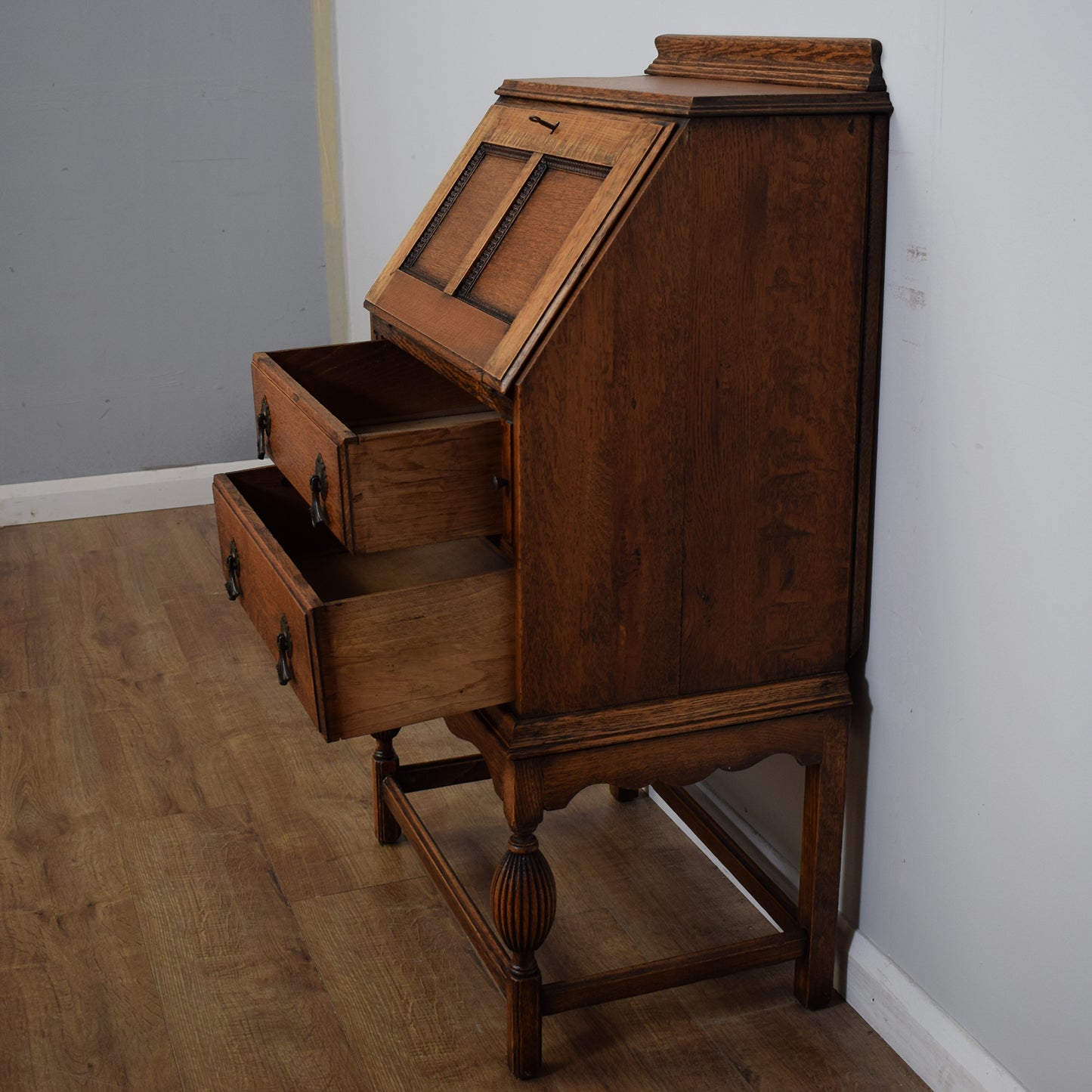 Restored Oak Bureau