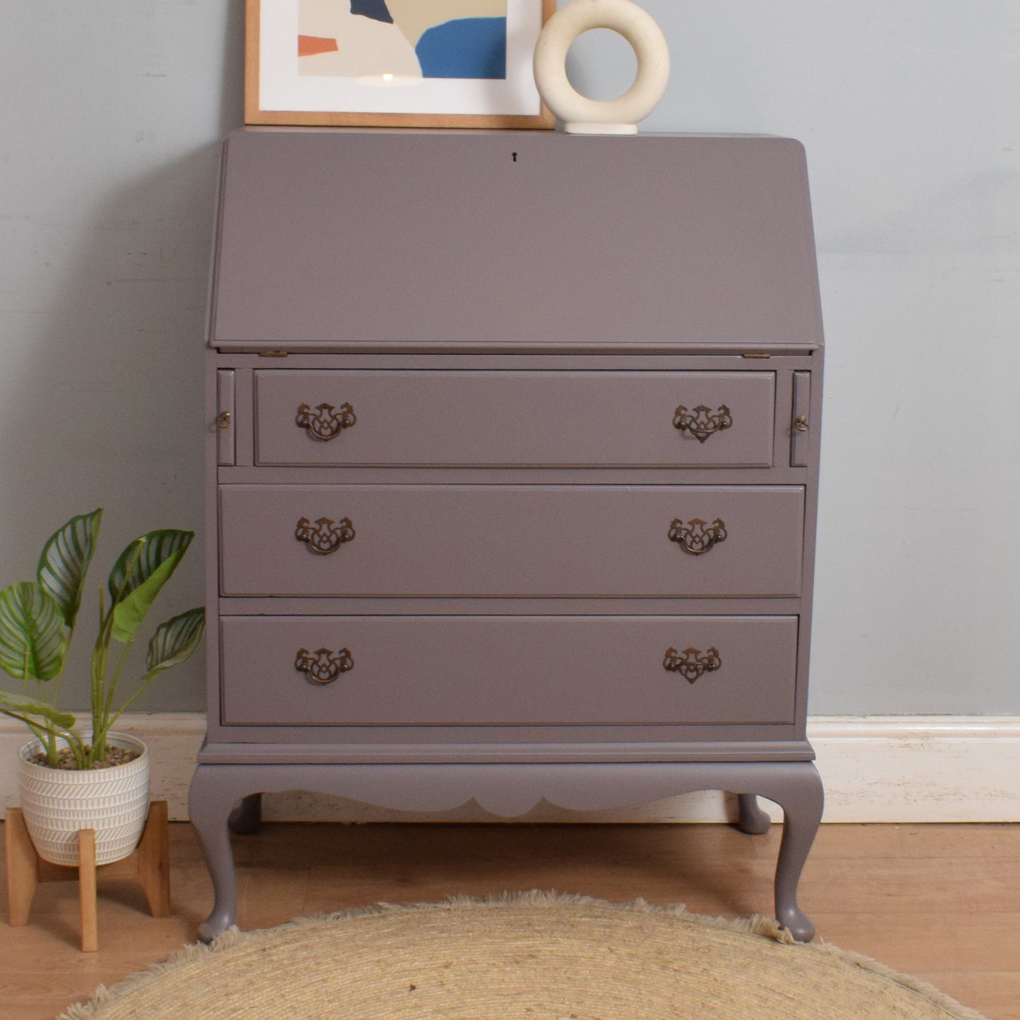 Painted Writing Bureau