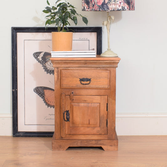 Mango Wood Bedside Cabinet