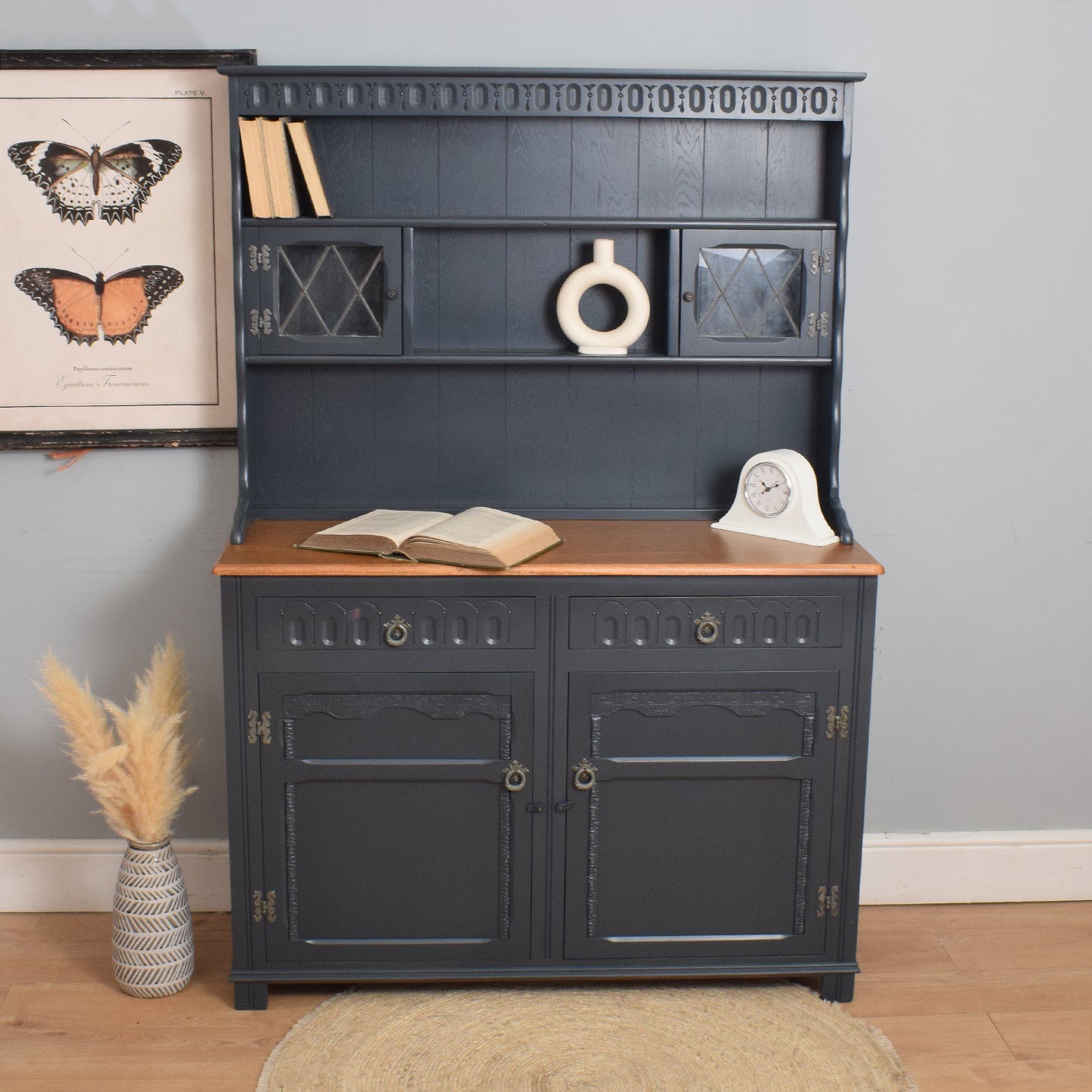 Painted Oak Dresser