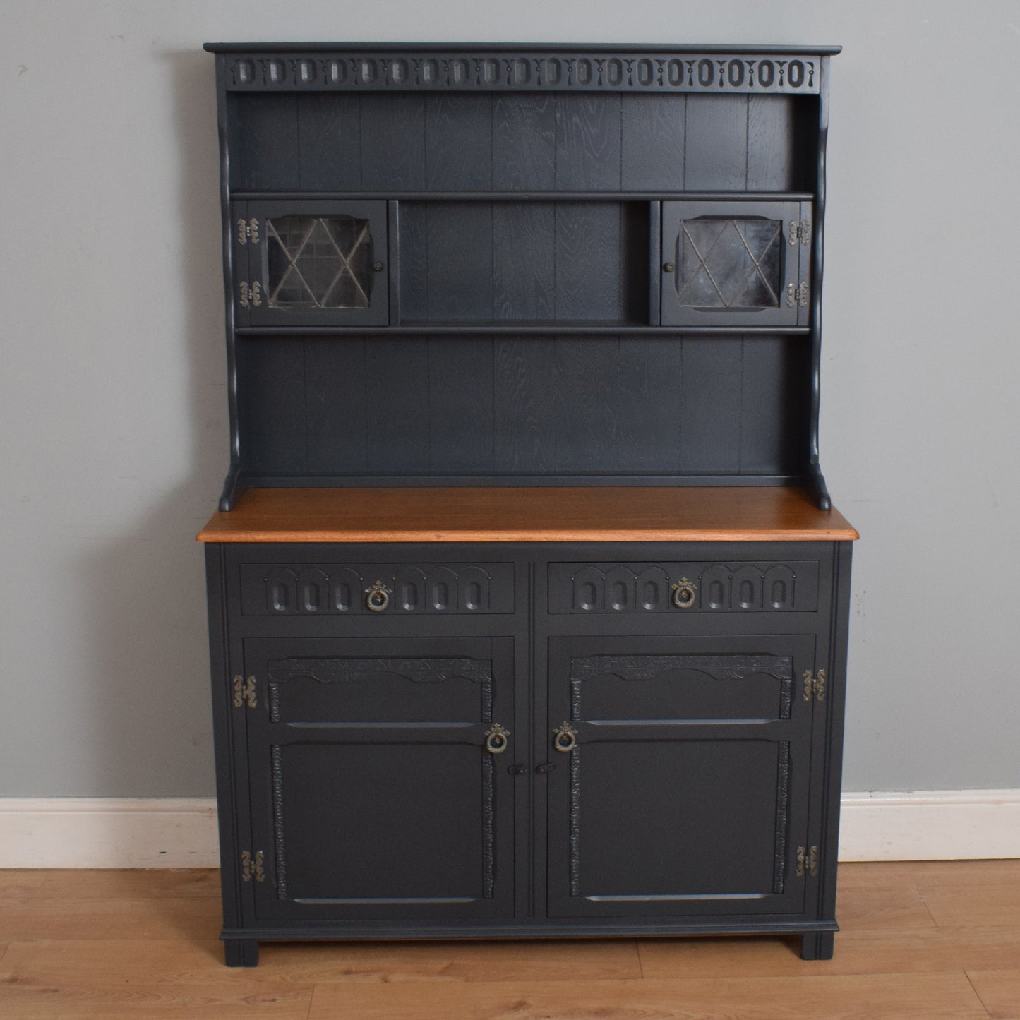 Painted Oak Dresser