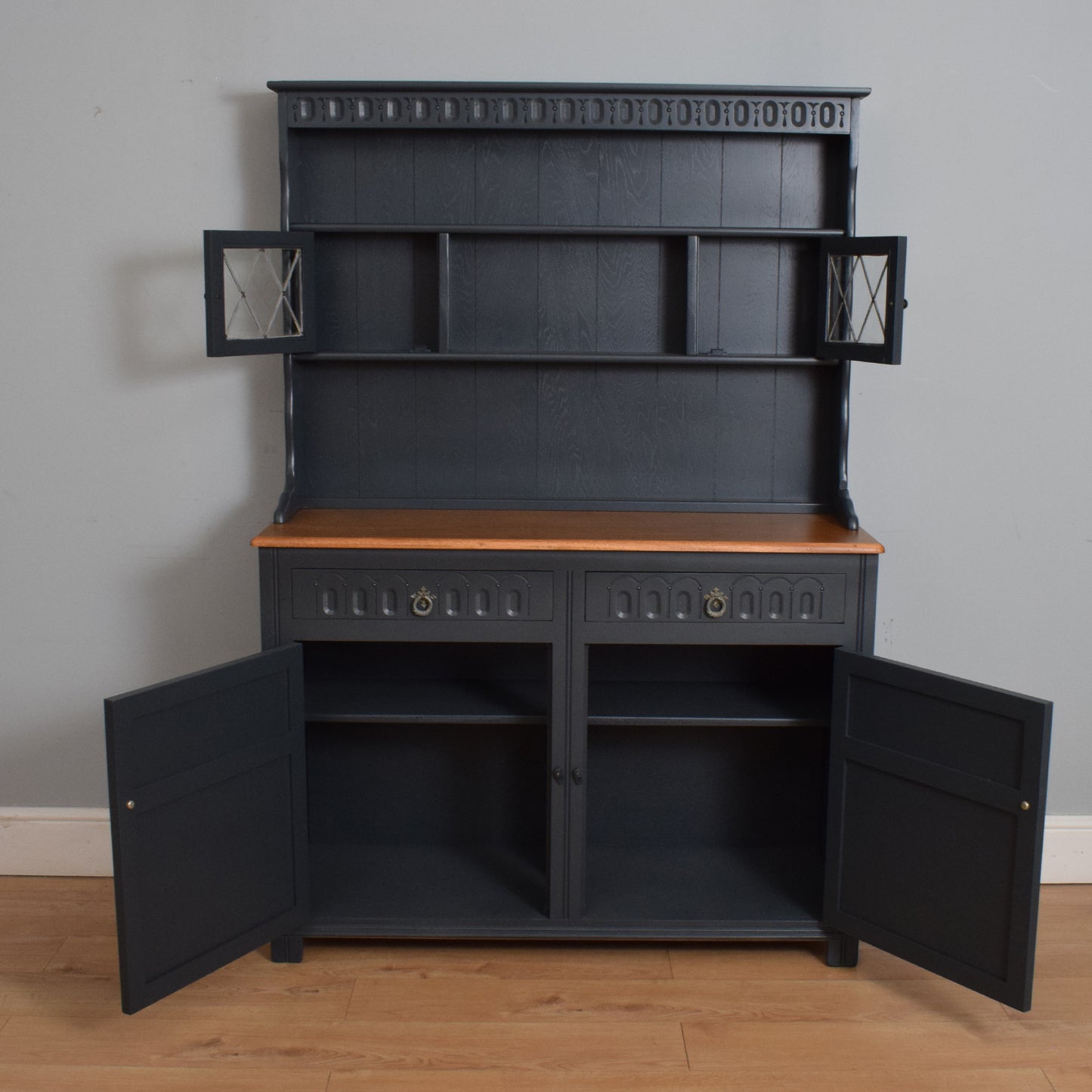 Painted Oak Dresser