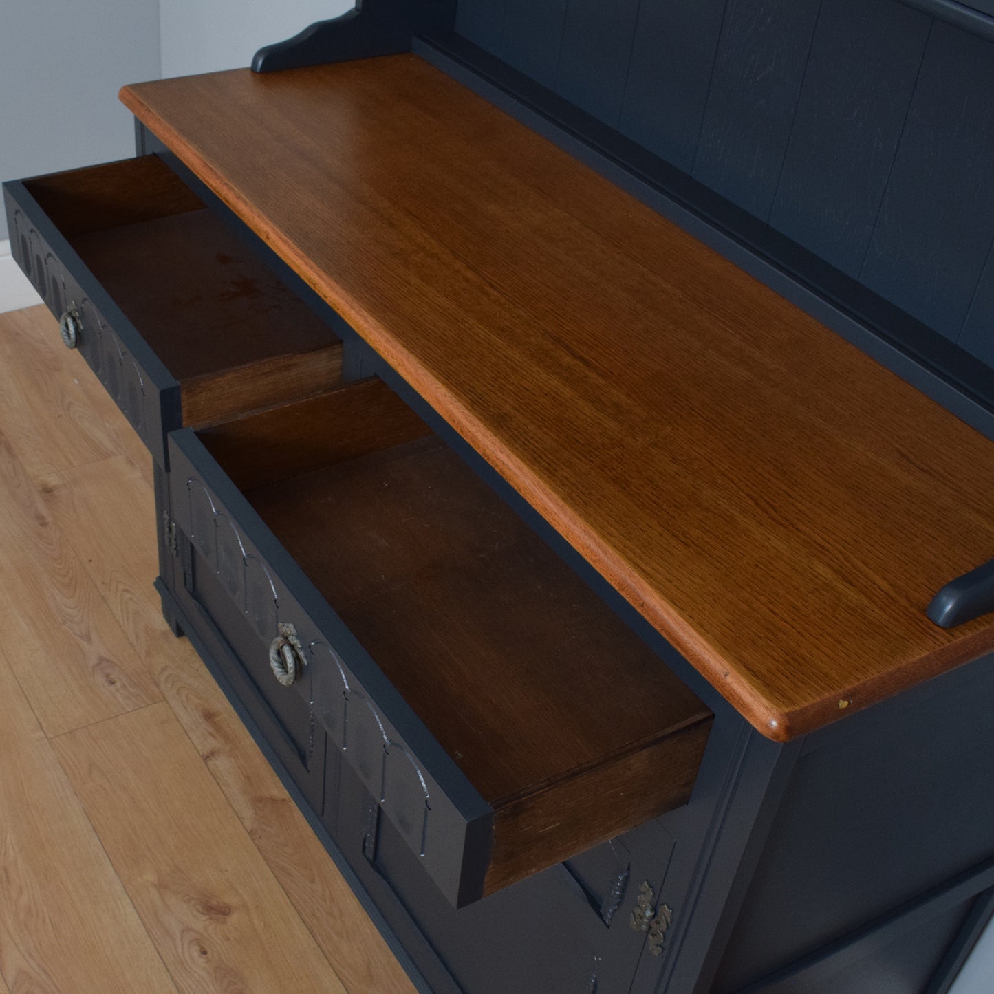Painted Oak Dresser