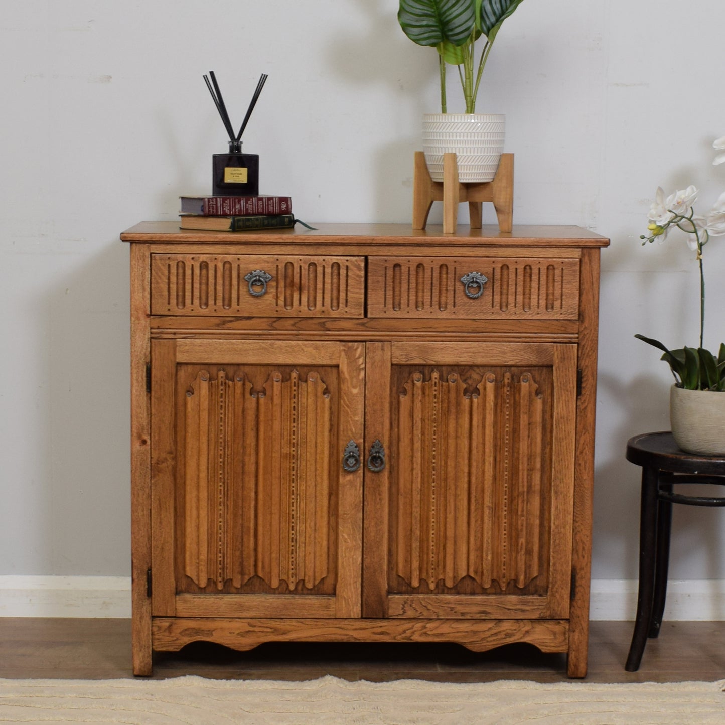Restored Oak Sideboard