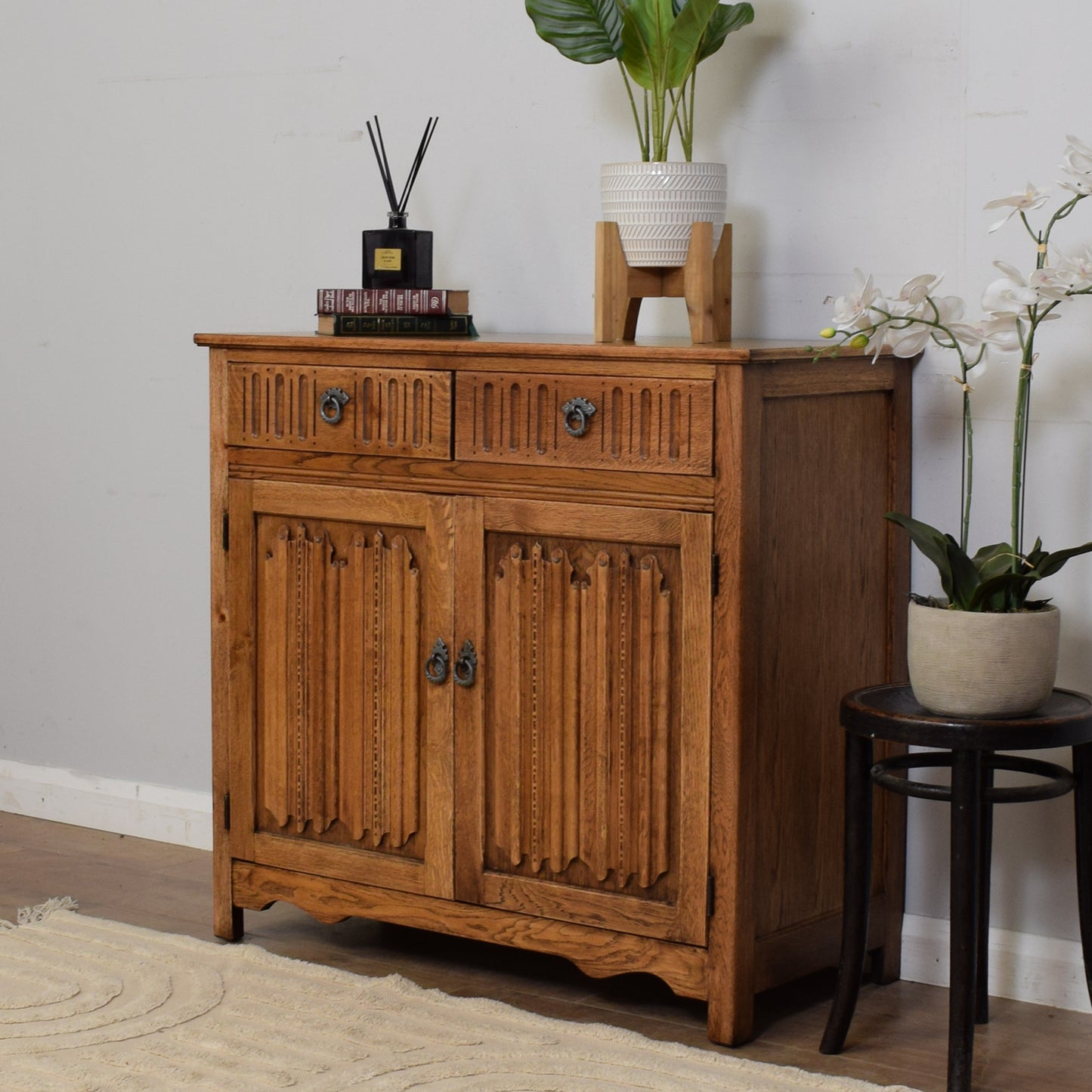 Restored Oak Sideboard