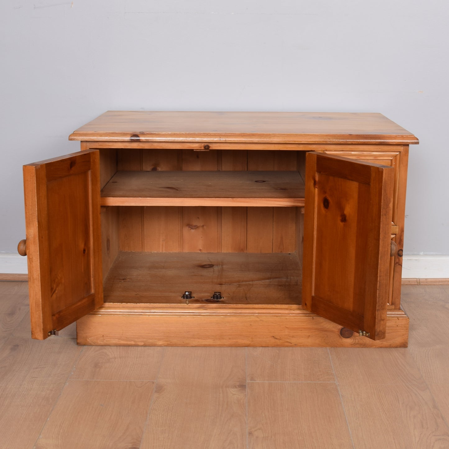 Pine TV Cabinet