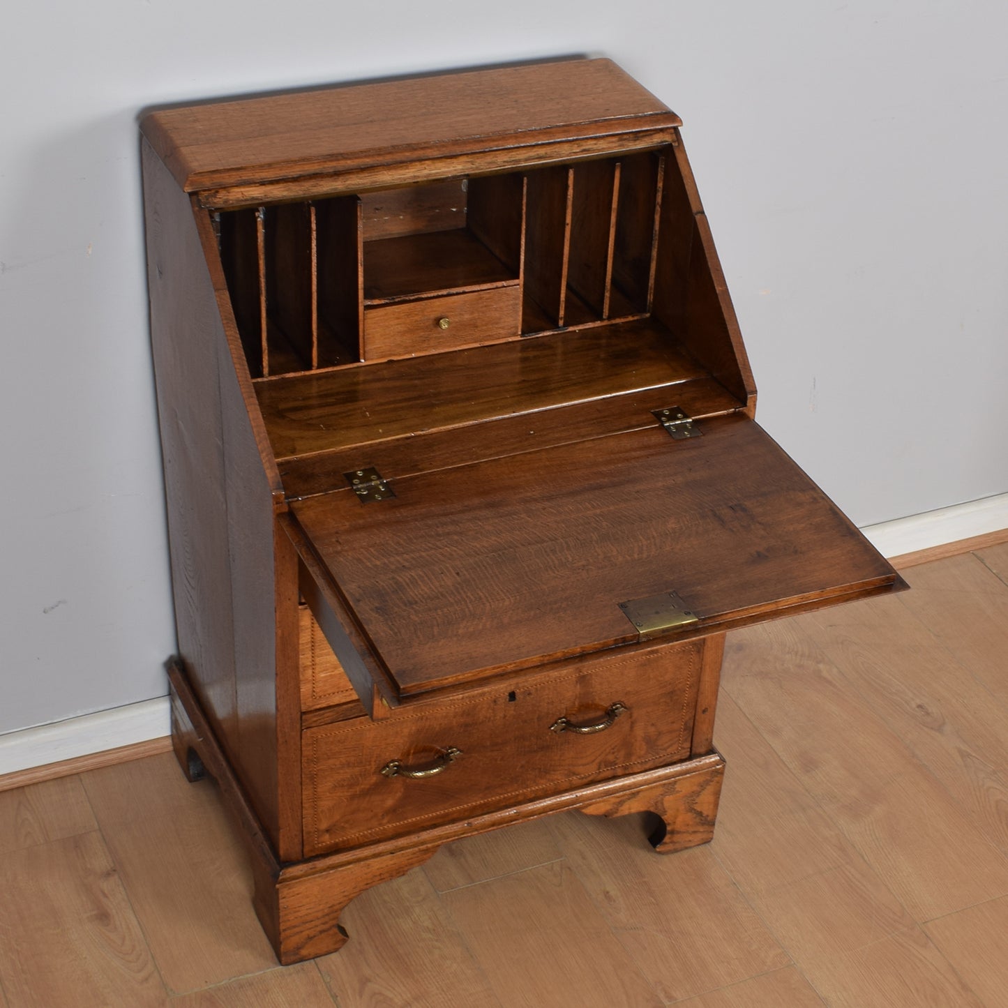 Regency Style Mahogany Bureau