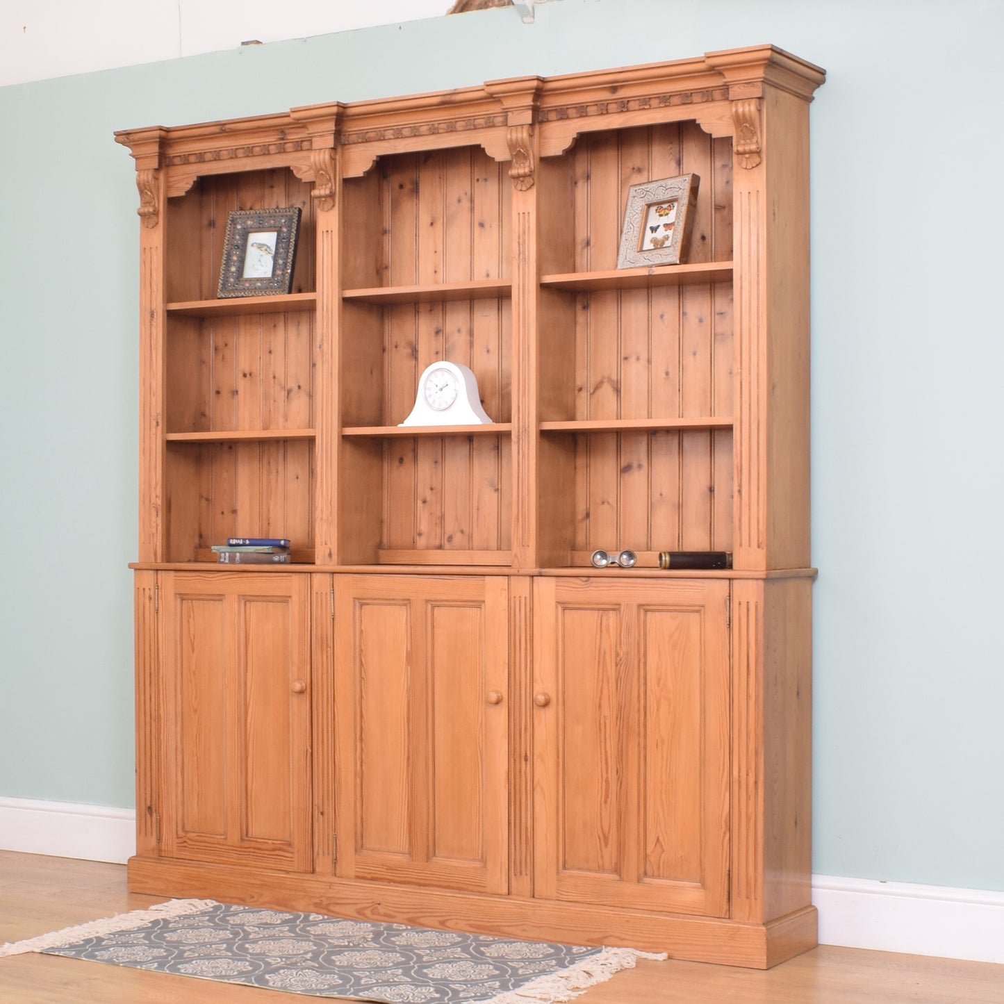 Large Pine Bookcase