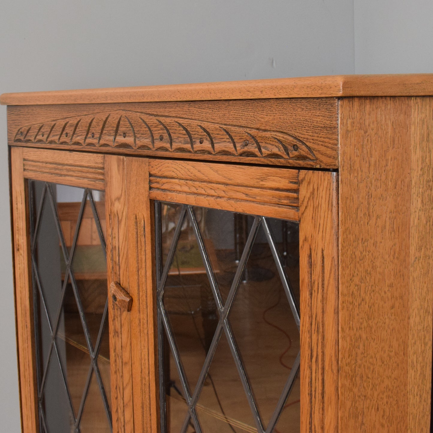 Restored Oak Corner Unit