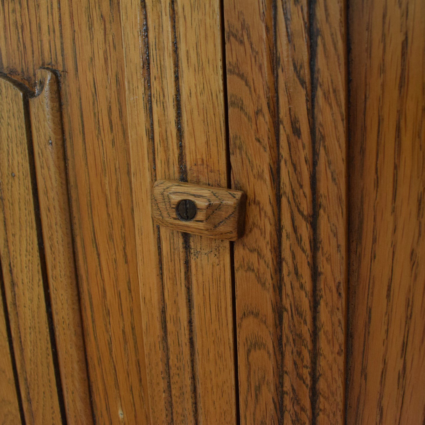 Restored Oak Corner Unit