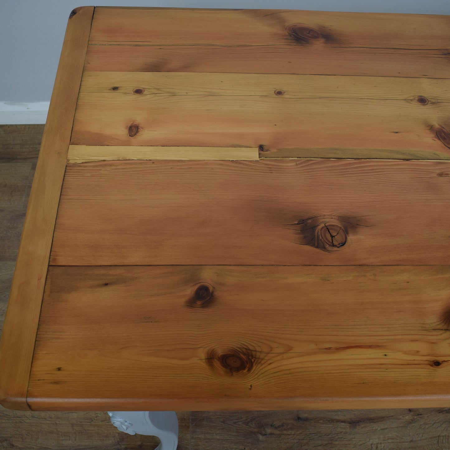 Painted French Table and Four Chairs