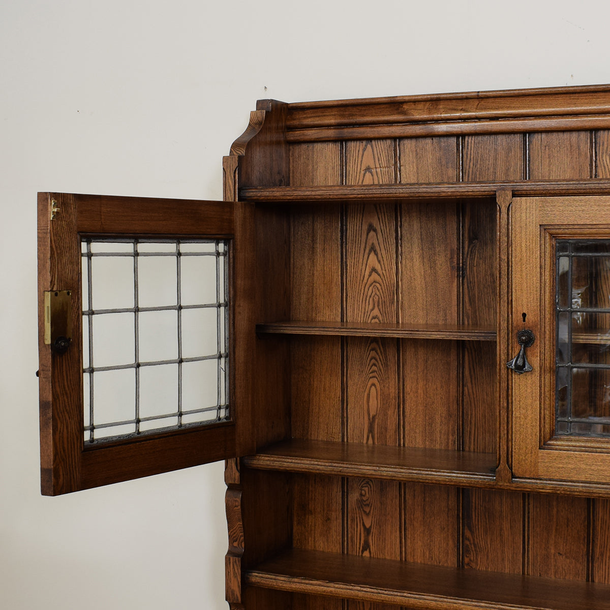 Vintage Solid Oak Farmhouse Style Welsh Dresser