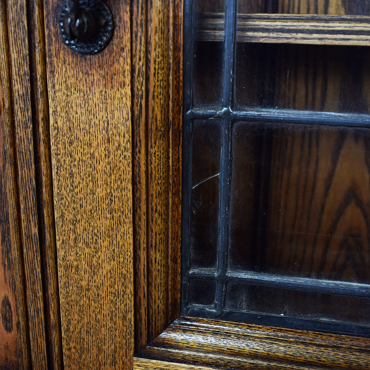 Vintage Solid Oak Farmhouse Style Welsh Dresser