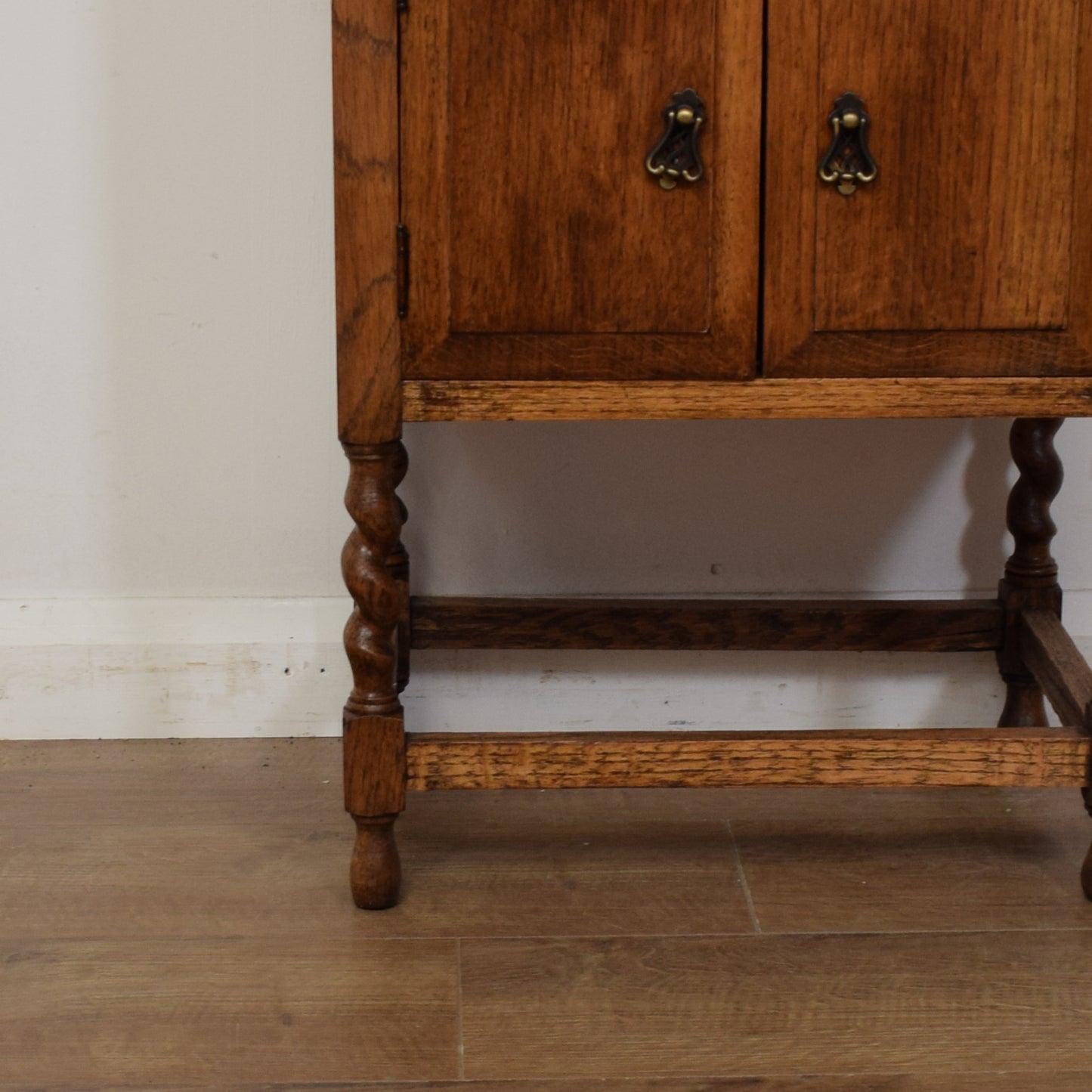 Restored Oak Side Cabinet