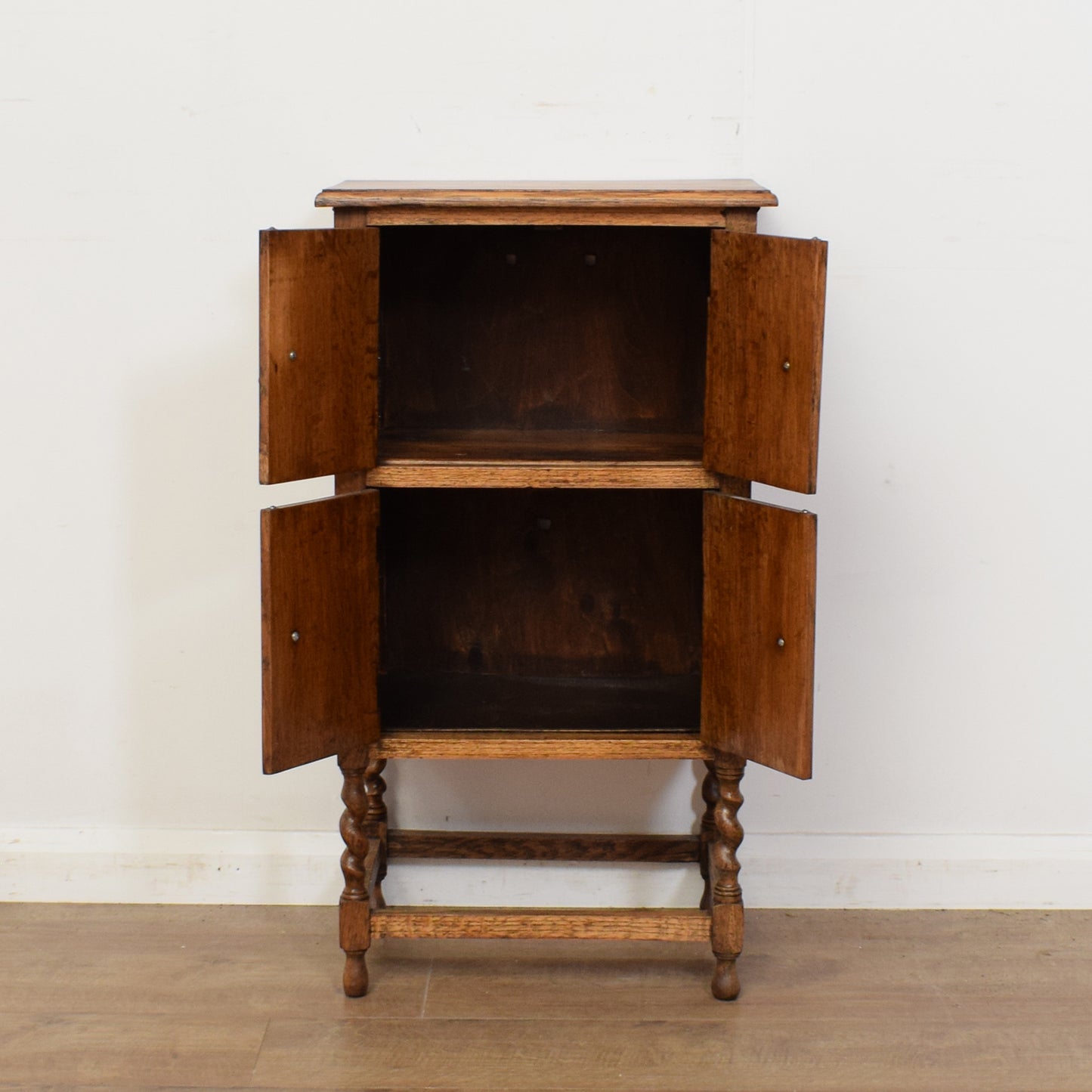 Restored Oak Side Cabinet